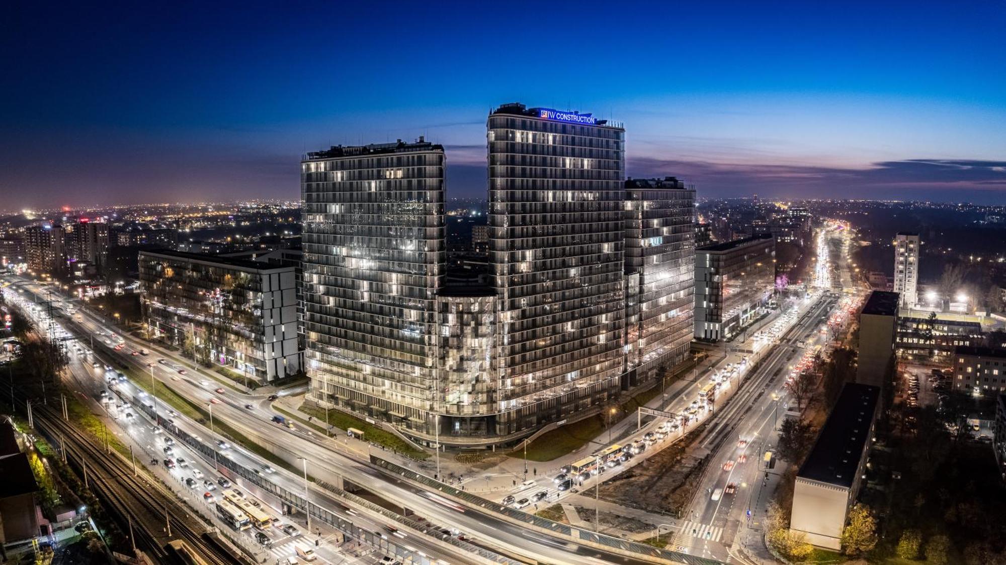 Warsview Apartments Warszawa Exteriör bild